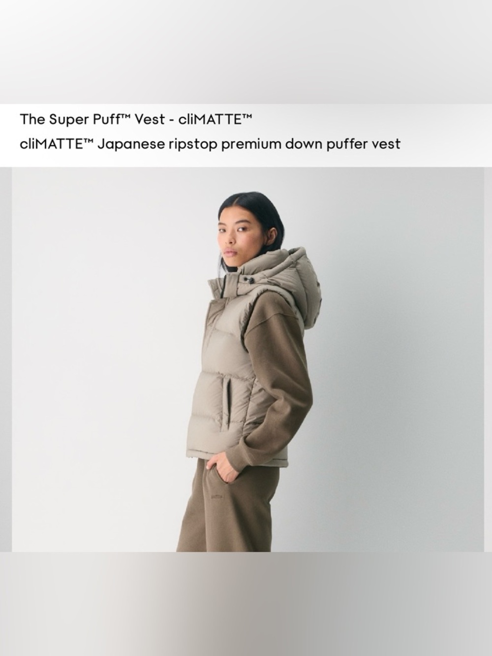 Aritzia Super Puff Vest - Picture 2 of 15